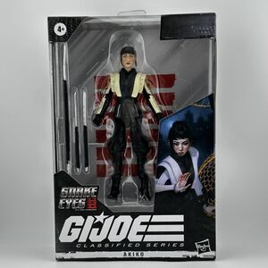 GI Joe Classified Series Akiko Action Figure 6" Snake Eyes GI Joe Origins #18